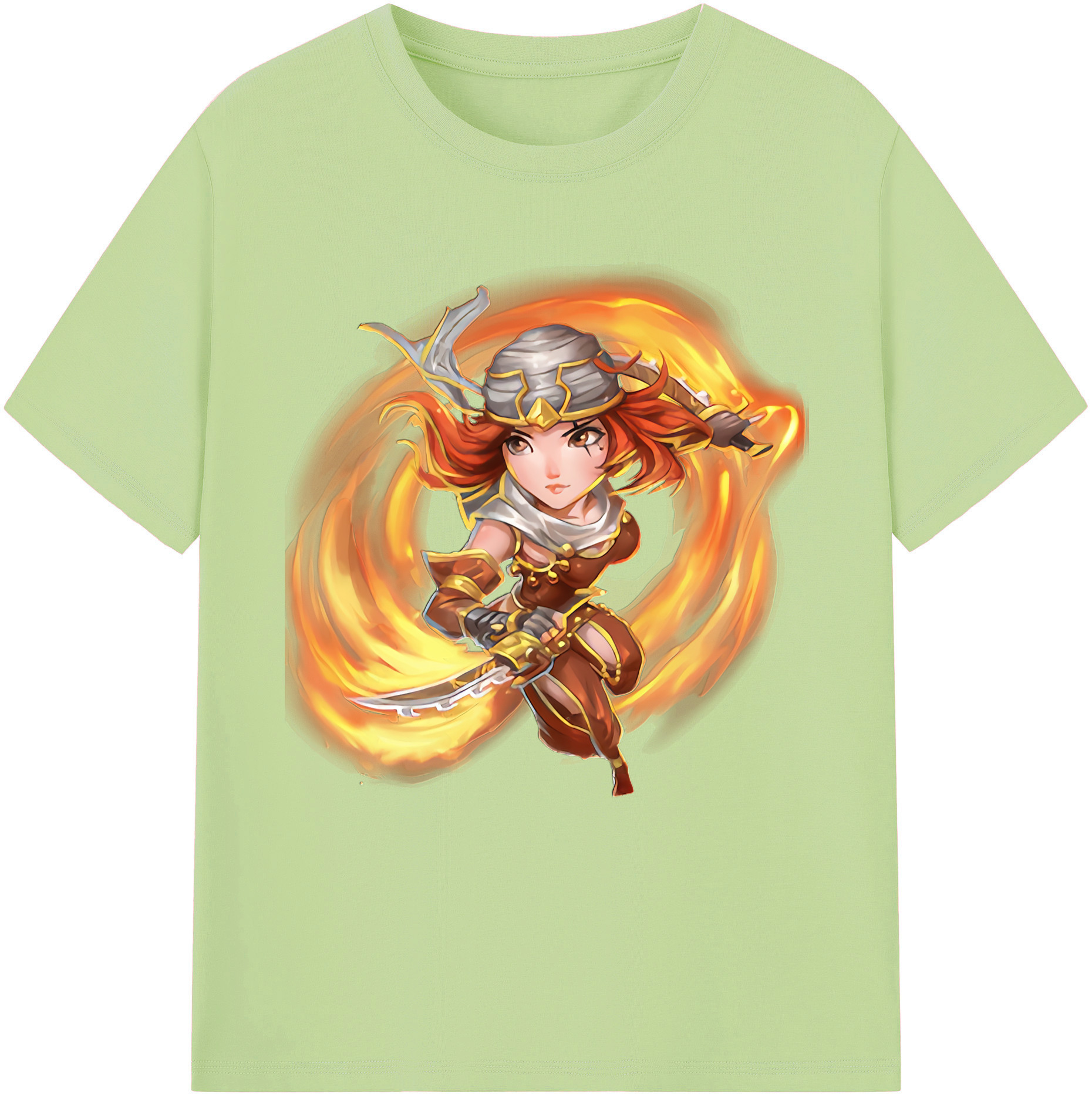 リーグ・オブ・レジェンド League of Legends LOL 綿100％半袖Tシャツ（フロントプリント）